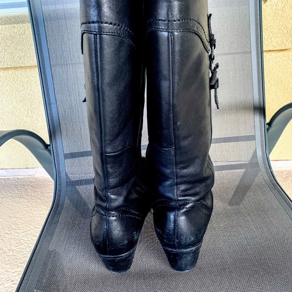 Clarks Women's Ingalls Vicky Black Boots - Picture 2 of 3